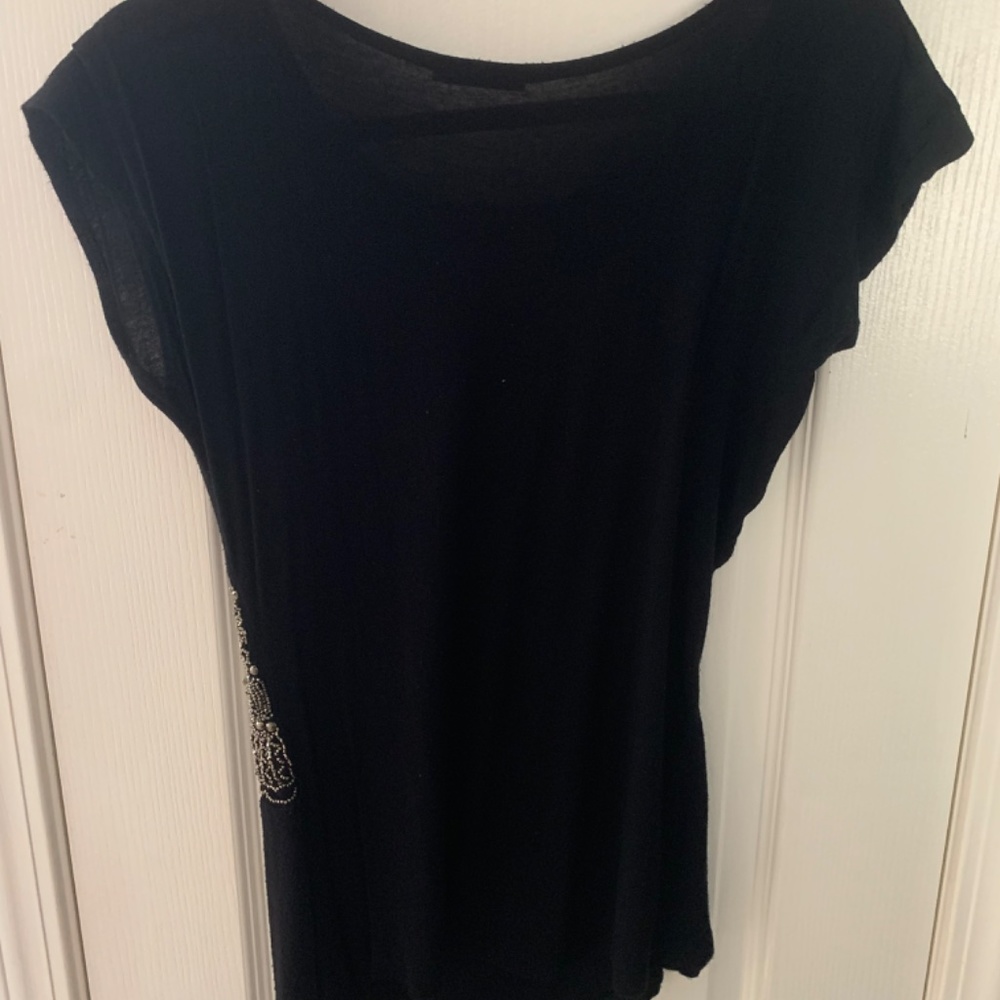 Bleaker & McDougale Black Top - Picture 2 of 3